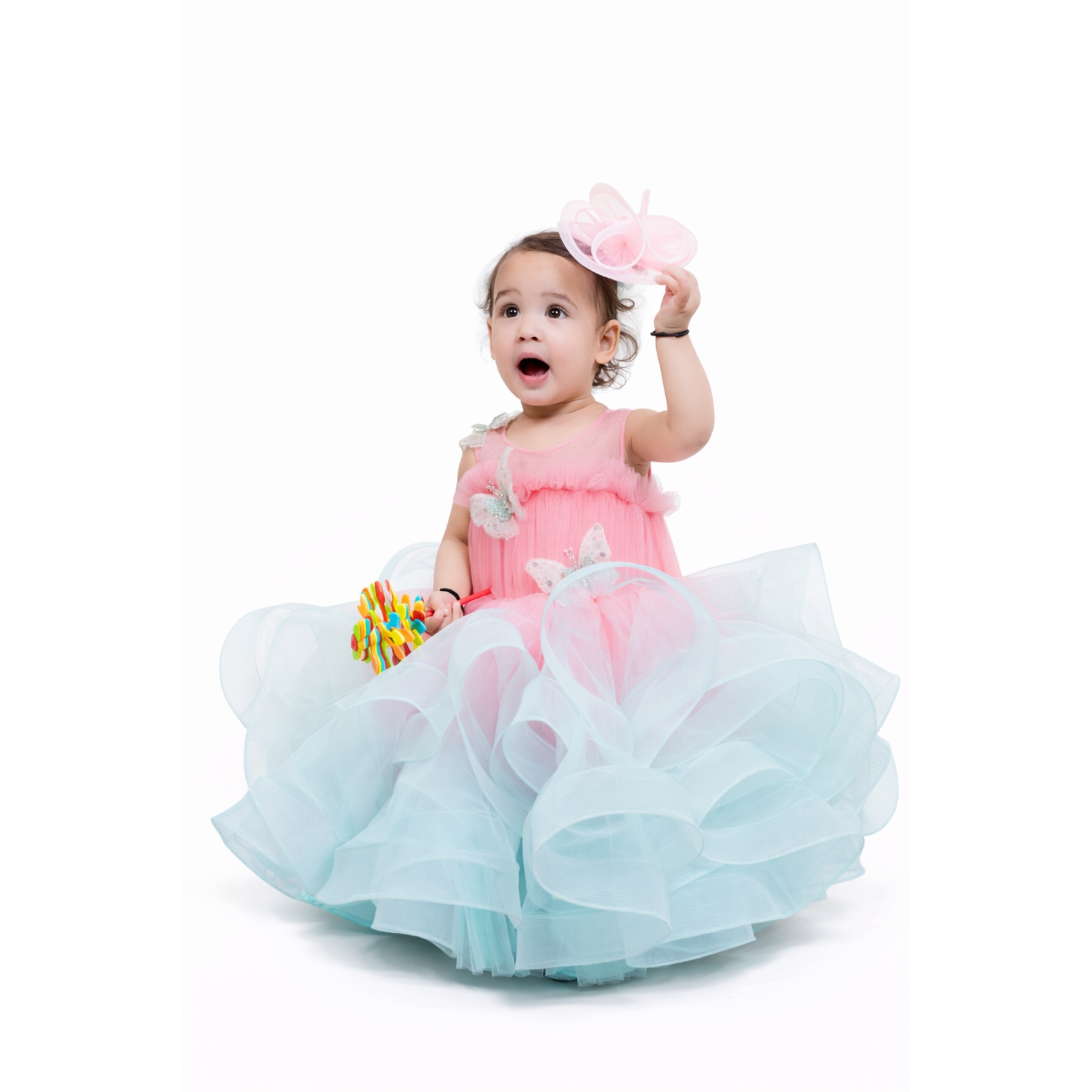 Minty Cloud Princess Dress