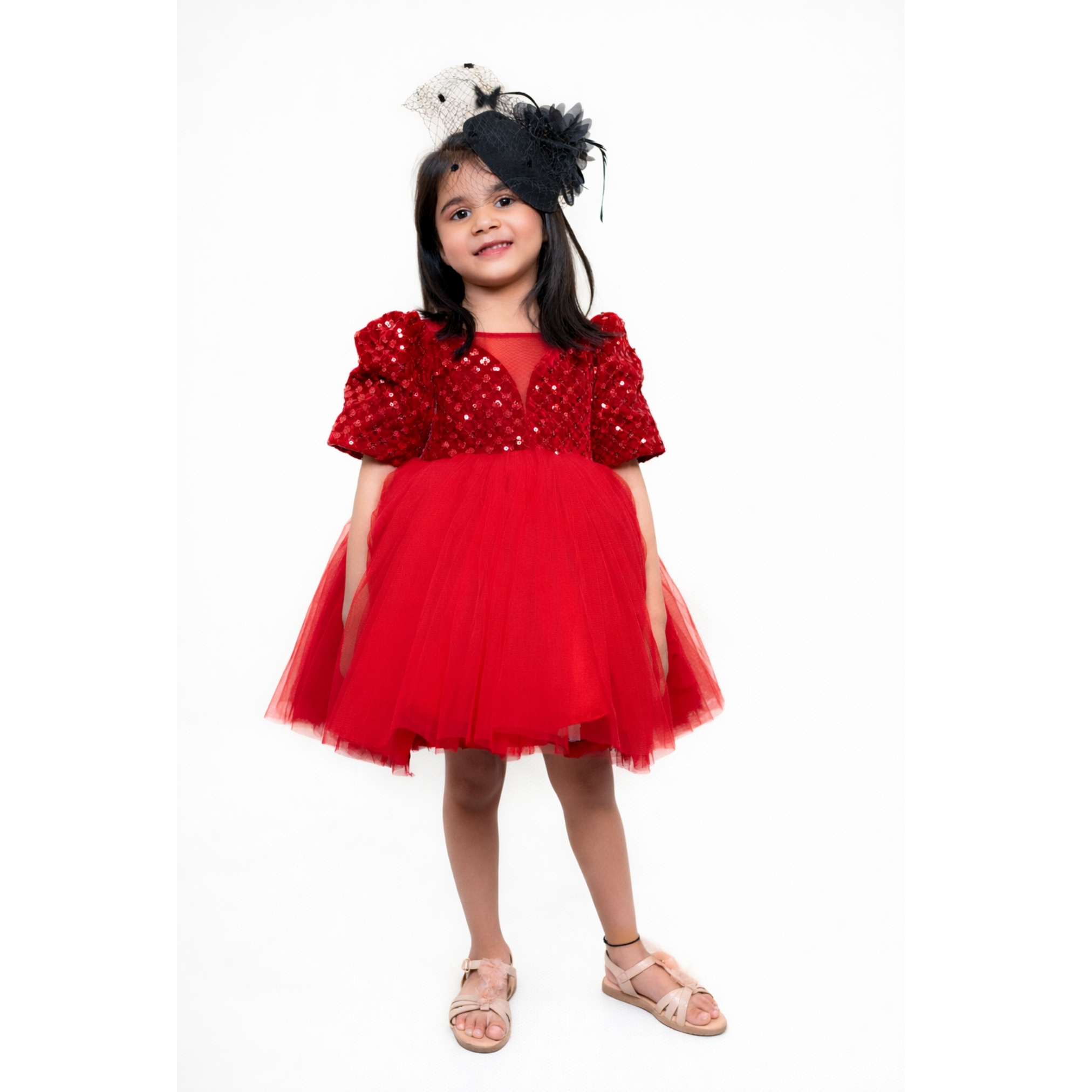 Ruby Stardust Party Dress - Image 2