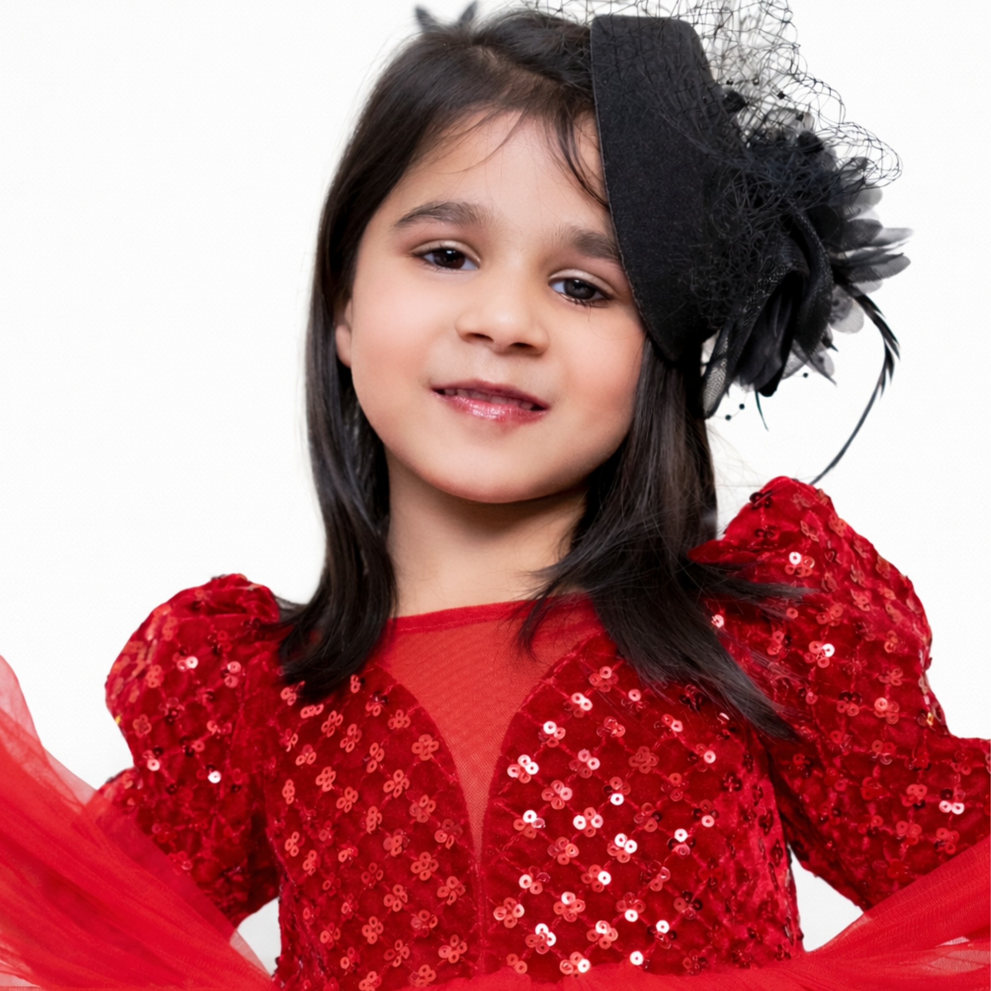 Ruby Stardust Party Dress - Image 3