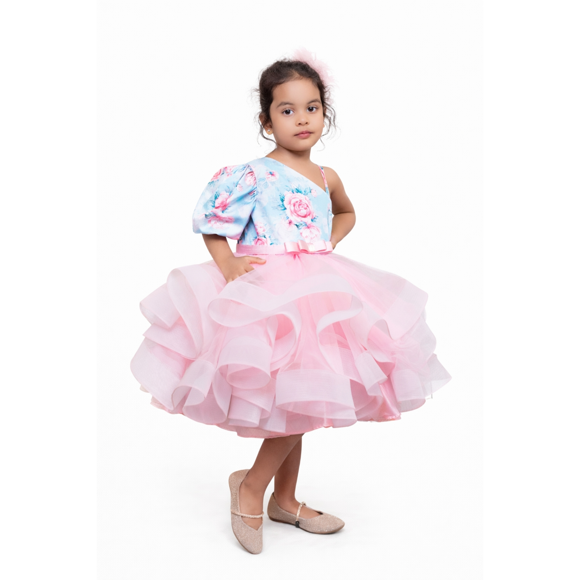 Blush Bloom Princess Dress